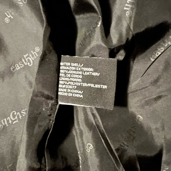 East 5th leather jacket - Picture 7 of 7